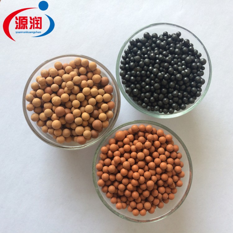 廠家供應 麥飯石球 水處理專用麥飯石顆粒 陶瓷球 托瑪琳球批發