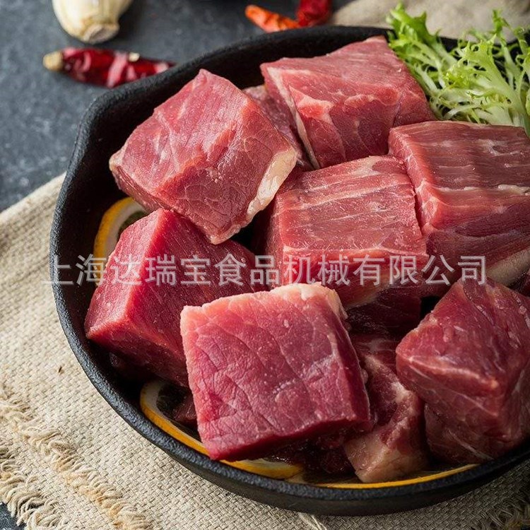 l商用大型肉制品加工设备 羊肉切丁机 五花肉切丁机 羊肉串切丁机