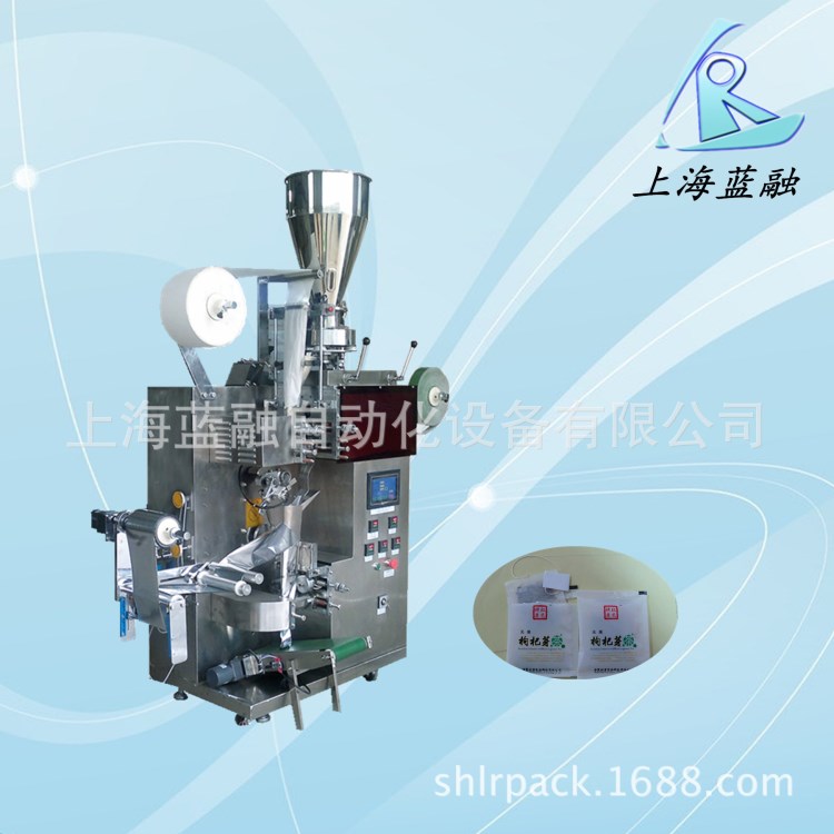 苦蕎茶包裝機 帶線帶標(biāo)碎茶葉包裝機 全自動內(nèi)外袋苦瓜茶包裝機