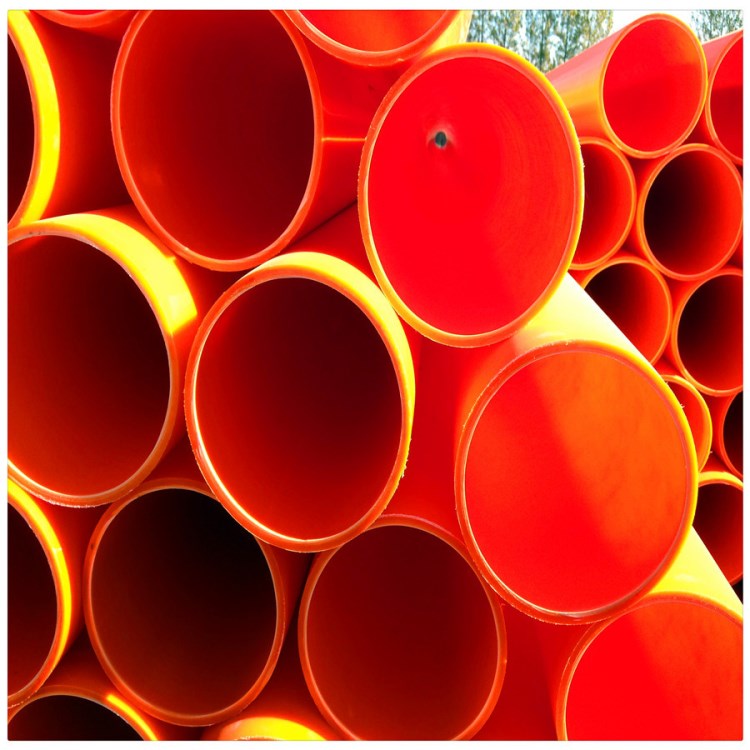 電力復合管廠家供應多種規格型號電力管 桔紅色MPP拉管廠家直銷
