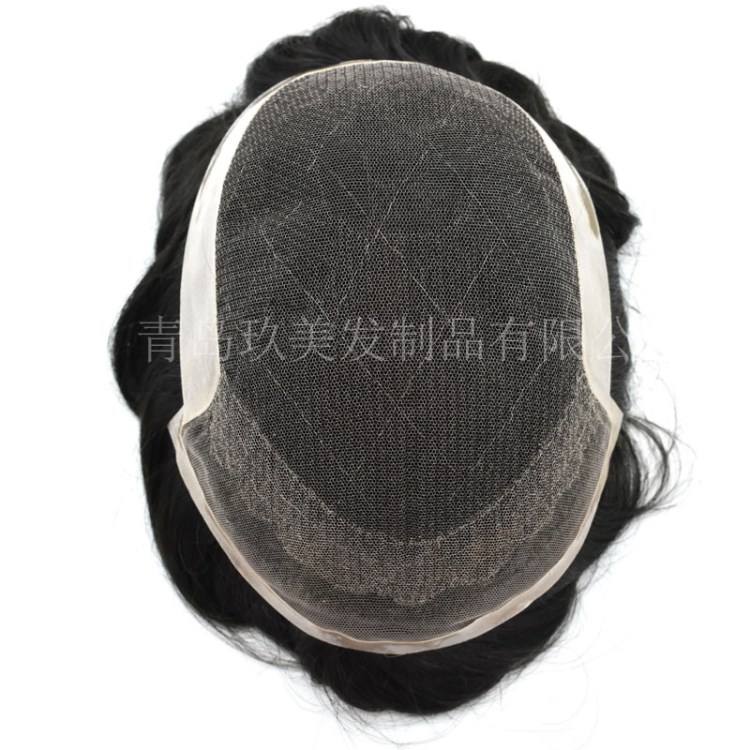 前漂 WISH TOUPEE  跨境直供 美國(guó)男發(fā)塊 電商選品 一件代發(fā) EBAY