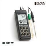 哈納HANNA HI98172N便攜式酸度計(jì) ph計(jì) PH/ORP/ISE測(cè)定儀