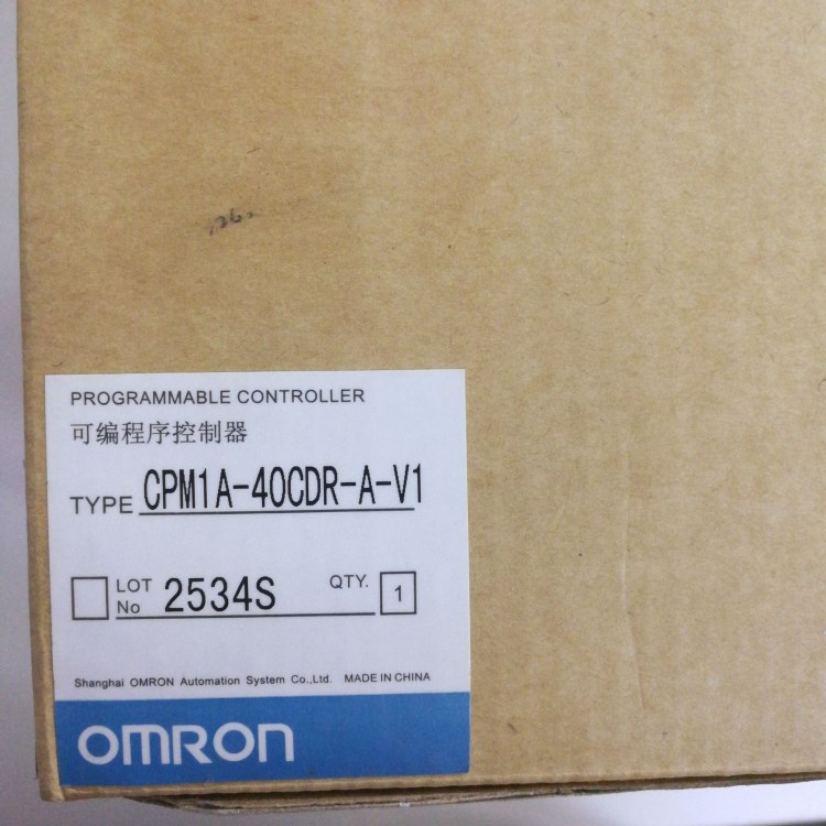 全新歐姆龍可編程控制器CPM1A-40CDR-A-V1現貨出售