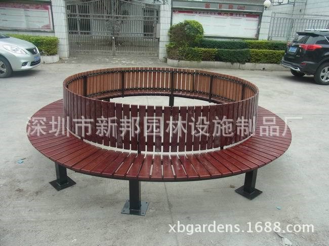 花壇圓椅 戶外圓形椅 特色圍樹椅