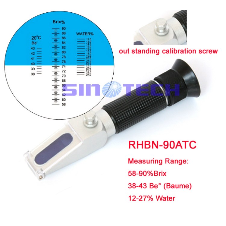 供應(yīng)手持新型蜂蜜折射儀(58-90%Brix)/高濃度糖度計(jì)