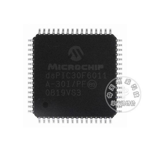 MCIROCHIP  DSPIC30F6011-30I/PF  DSPIC30F QFP64 单片机