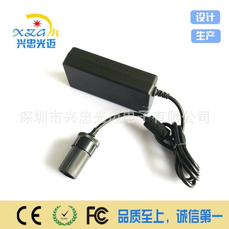 廠家直銷吸塵器車載電源逆變器 車載電源轉(zhuǎn)換器 12V10A車載電源