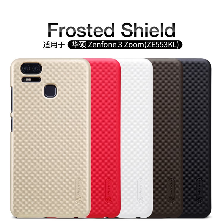 Nillkin耐爾金華碩Zenfone 3 Zoom磨砂護盾手機殼ZE553KL保護套殼