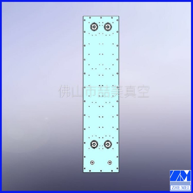 平面靶 磁控阴极  矩形平面靶 磁控镀膜设备阴极厂家直销【定做】