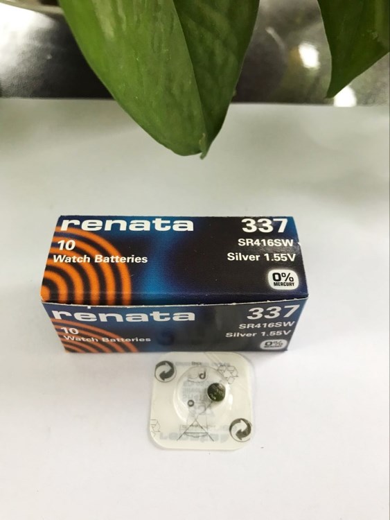 修表工具瑞士RENATA原裝 鈕扣電池 1.55V 337 SR416SW