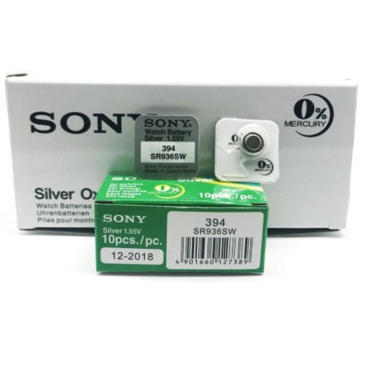 SONY 936 索尼原裝 394 紐扣電池 1.55V 單粒包裝 手表電池