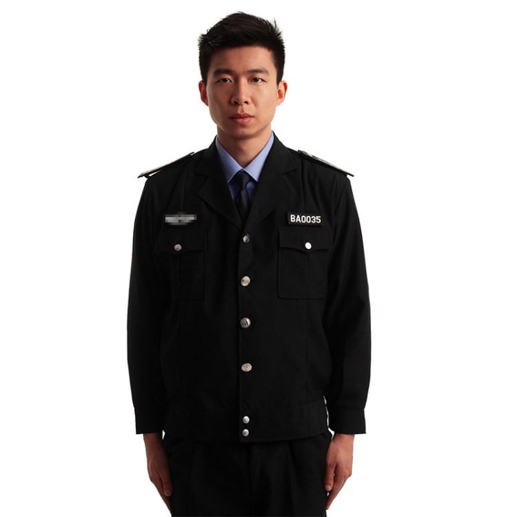 哥登保安服春秋套裝物業(yè)小區(qū)制服長袖工作服全套定制