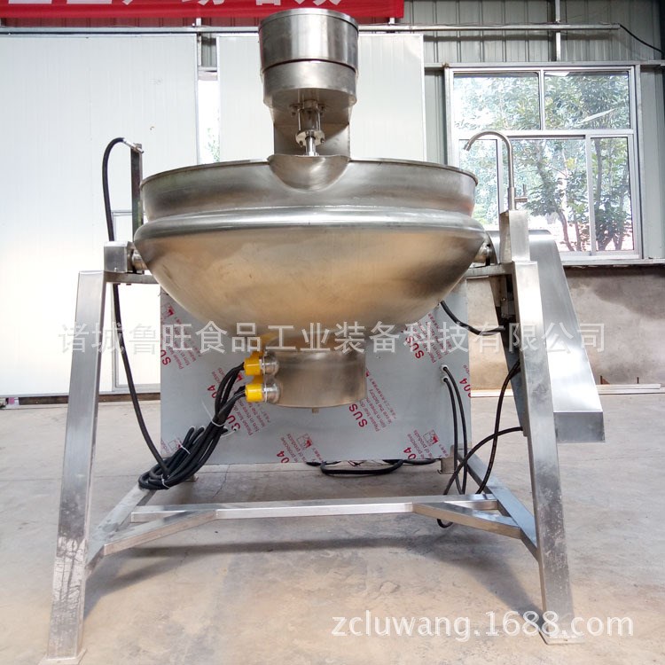 全自動(dòng)電加熱行星攪拌炒鍋  帶紅外線溫度傳感器炒鍋