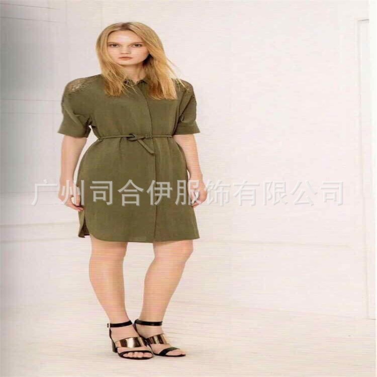 茜可可18夏杭州時(shí)尚淑女品牌折扣女裝服裝店好貨源可走份挑款加盟