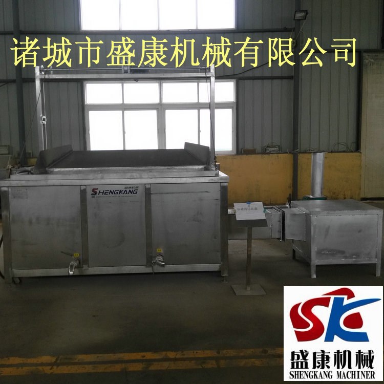 供應 魚丸子牛肉丸子豬肉丸子油炸流水線找盛康機械