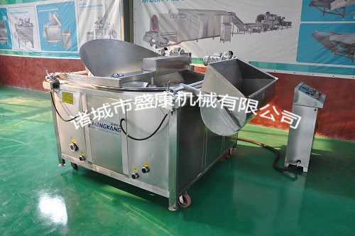 供應 豬肉丸子牛肉丸子魚丸子油炸鍋找盛康機械