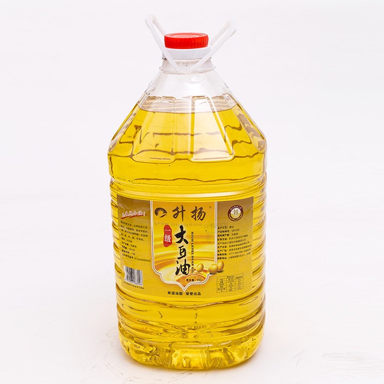 升揚一級大豆油20L 轉(zhuǎn)基因色拉油 烘焙調(diào)和油酒店餐飲批發(fā)