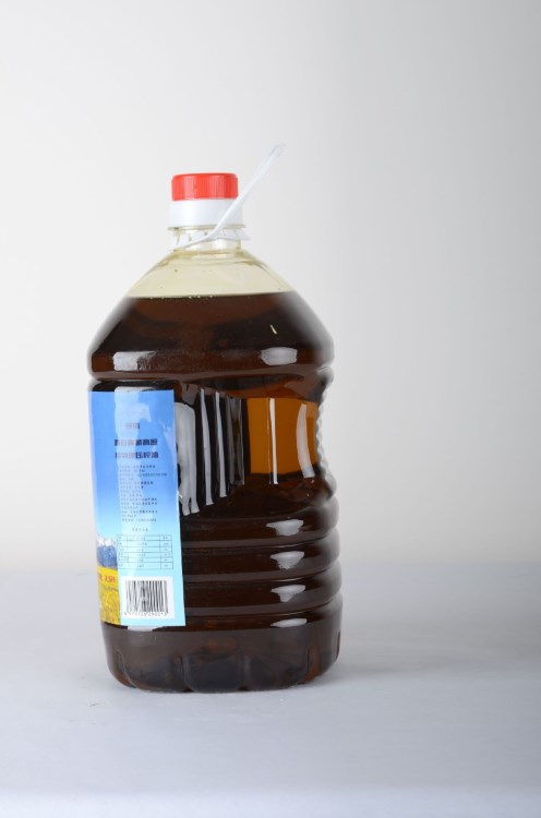 青藏高原食用菜籽油亙珠非轉(zhuǎn)基因菜籽油2.5L