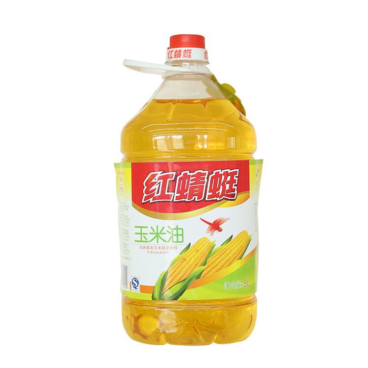 重庆粮油批发红蜻蜓玉米油5L