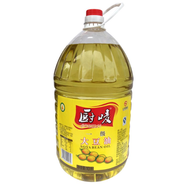 廚嘜一級(jí)大豆油10L食用油 廠(chǎng)家直銷(xiāo) 餐飲專(zhuān)用大豆油10升