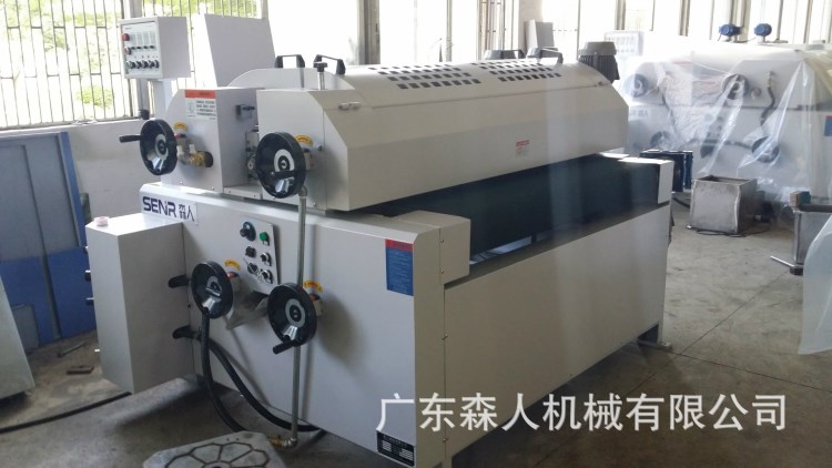 供應板式家居板材膩子底漆滾邊機 PVC裝飾材料UV滾涂機 淋涂設備
