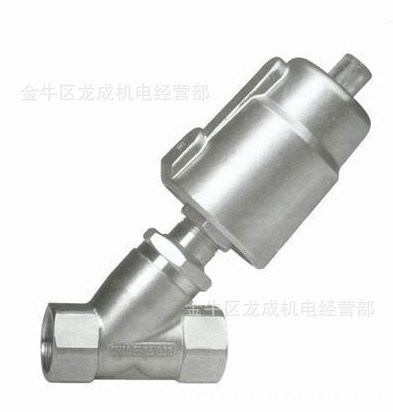 供應凱斯特閥門集團有限公司不銹鋼氣動絲口角座閥（Y615W）