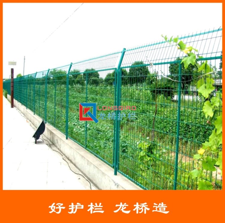 珠海鐵路鐵絲網護欄網/珠海公路兩旁綠色護欄網/龍橋訂制