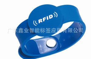 射頻智能IC手環(huán) NFC硅膠腕帶表帶 RFID電子手環(huán)標(biāo)簽860mhz