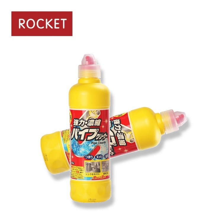 日本ROCKET火箭 管道疏通劑 浴室廚房通下水道疏通清潔劑