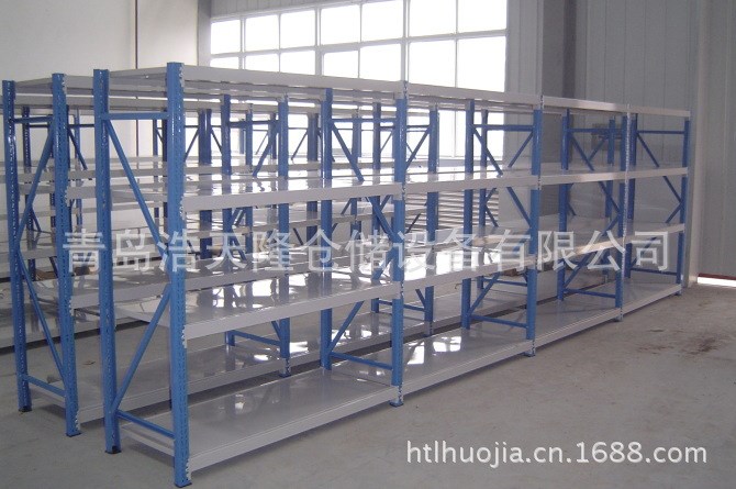 倒八字孔立柱次重型倉儲貨架 青島浩天隆倉儲設備有限公司中
