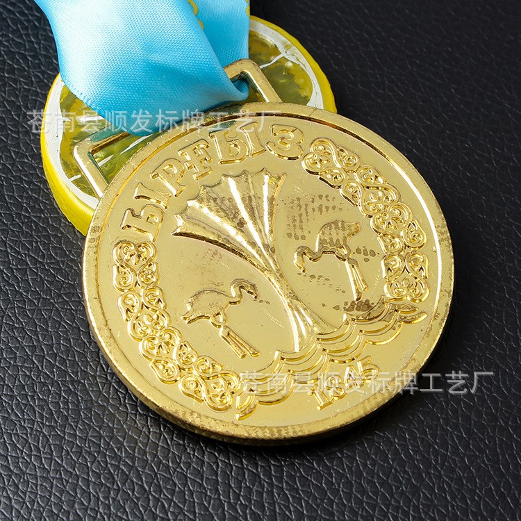 制作競賽通用獎牌定做 金屬鋅合金運動會紀念獎章批發(fā)