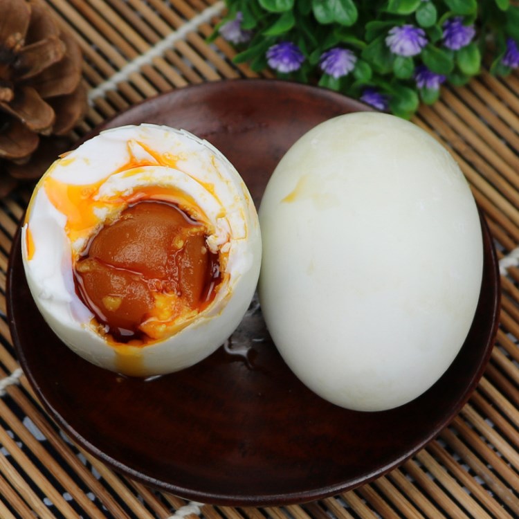 邮丹 高邮咸鸭蛋咸蛋黄红心流油65克单枚散养非烤海鸭蛋礼盒