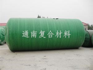 玻璃钢化粪池三格式生物化粪池整体缠绕环保家用地埋雨水收集罐池