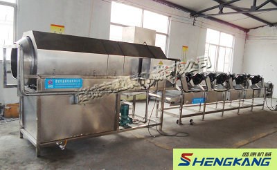 供應(yīng)軟包裝袋風(fēng)干生產(chǎn)線   饞嘴猴豆干風(fēng)干機(jī)找盛康機(jī)械
