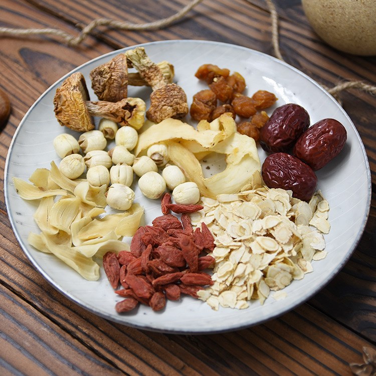 厂家批发花旗参姬松茸红枣鸡汤料110g家庭汤料滋补汤料包批发