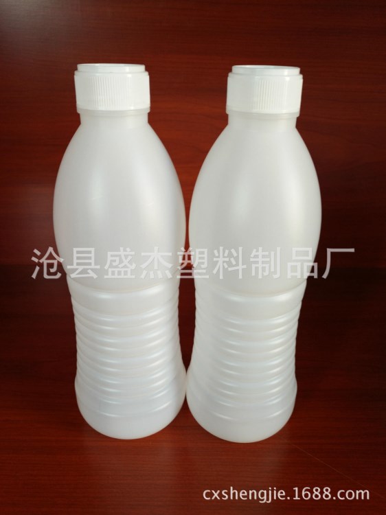 生產(chǎn)1升 1000ml 乳酸菌飲料瓶  液體瓶 化工瓶 HDPE白色 塑料瓶子