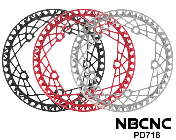 志宏nbcnc全鋁合金鏤空pd716盤片41T45T47T50T53T56T