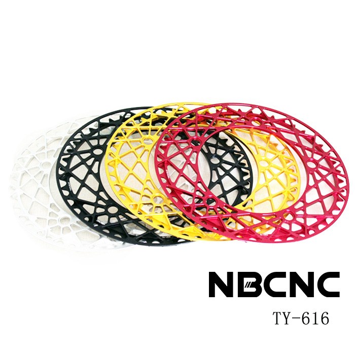 NBCNC 鏤空橢圓盤 橢圓牙盤盤片 412折疊車盤片 45+2T