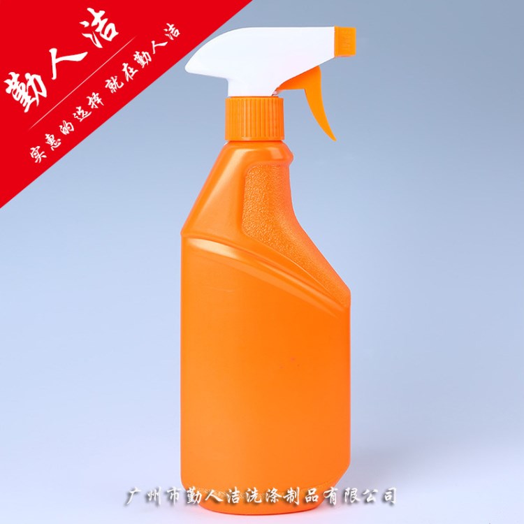 批發(fā) 500ml黃色清潔劑塑料瓶 噴劑塑料瓶 包裝瓶