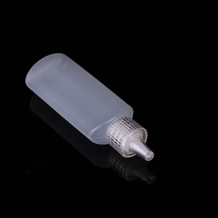 廠家直銷22ml扁身塑料嘴瓶 膠水瓶 金粉瓶 吹塑瓶 顏料瓶