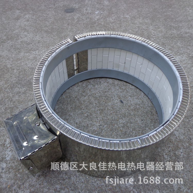 不銹鋼陶瓷電加熱圈注塑料機發熱圈高頻瓷電熱圈耐高溫干燒加熱器