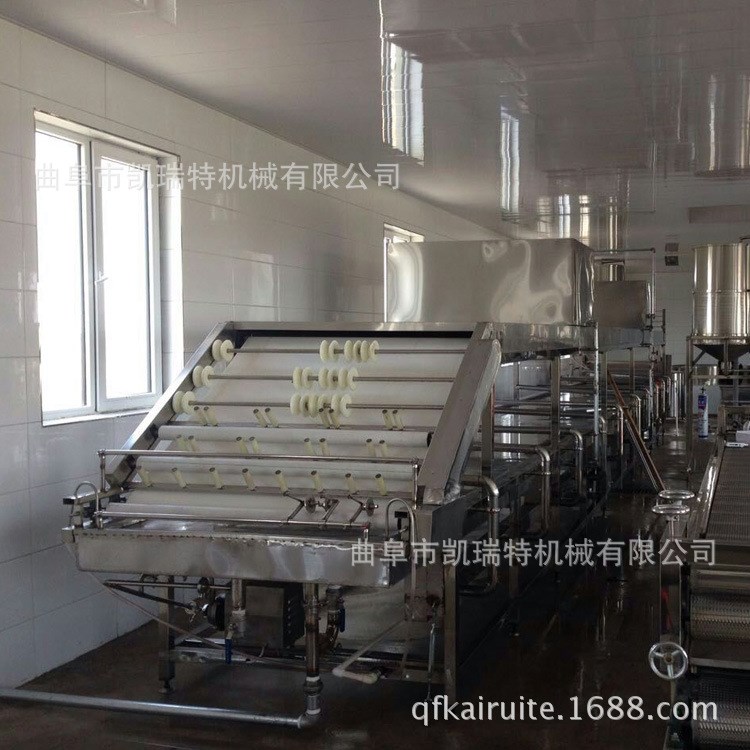 福建腐竹油皮機生產線 數控大型腐竹機價格豆皮機 商用手工易操作
