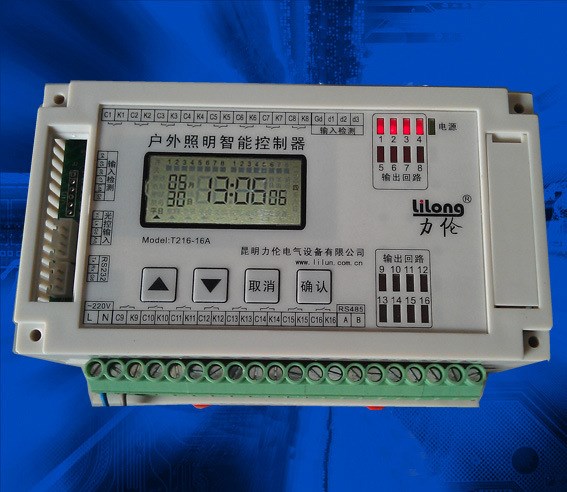 T216-16A智能照明控制器16路智能控制GPRS远程手机APP监控