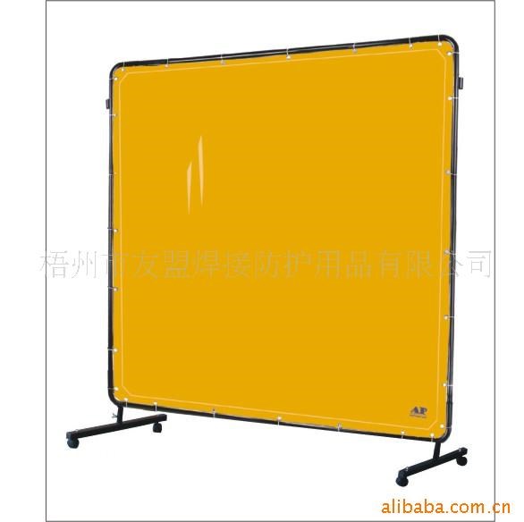 友盟焊接防護屏批發 經濟實用/方管框架牢固結實不生銹 防磕傷