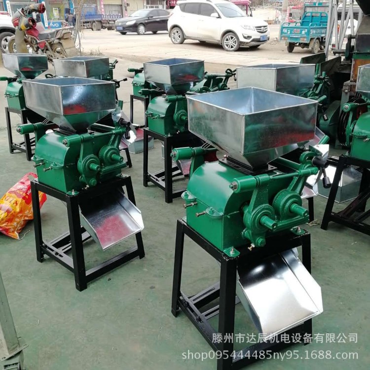 低價銷售雜糧豆子軋扁機 擠扁機圖片 雜糧電動壓扁機質量