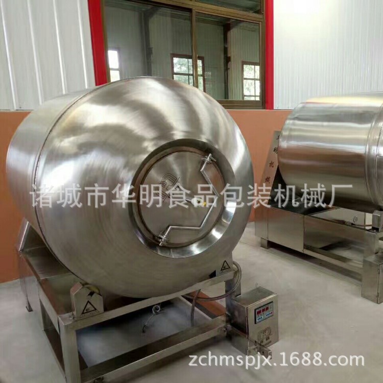 真空滾揉機 各種肉類 水產(chǎn)品腌制入味 液壓呼吸式滾揉 均勻攪拌