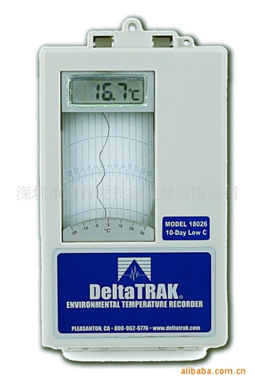 deltatrak 18024 LCD 環境溫度記錄儀 |汽車記錄儀|有紙記錄儀