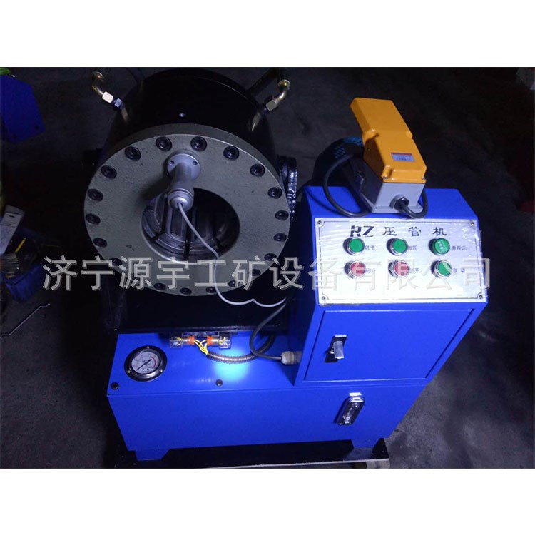 大棚縮管機 全自動液壓鎖管機 高壓膠管縮管扣壓機 自動縮管機