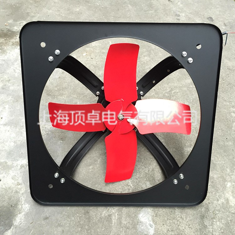 FAD25-3方形工業排風扇，350MM廚房換氣扇，14寸工廠排氣扇壁扇