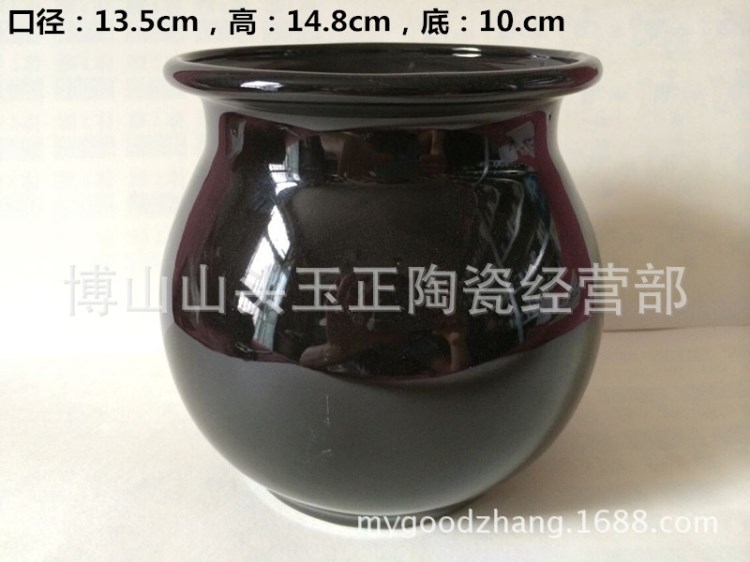 廠家直銷 特大【口徑：13.5CM陶瓷拔火罐】五行能量罐 定制logo